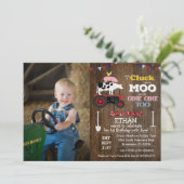 PHOTO/TOUT ÂGE - Invitation d'anniversaire d'un ga (Debout devant)