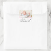 Photo tout simplement bienheureuse - Sticker Carré (Sac)