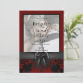 photo traditionnelle rouge et noir faire-part de m (Debout devant)