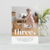 Photo Trois Coeurs Première Invitation Anniversair (Debout devant)