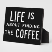 Photo Trouvez la plaque de café (Côté)