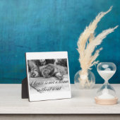 Photo Une maison n'est pas une maison sans plaque de cha (Insitu)