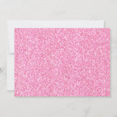 Photo Unicorn Parties scintillant Invitation d'ann (Dos)