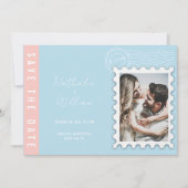 Photo unique enregistrer le faire-part de mariage  (Devant)