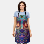 Photo Upload Kitchen Apron With Image Print Area Schort (Gedragen)