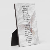 Photo Venez le Saint Esprit Inspiration Plaque (Côté)