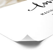 Photo Véritable Amour | Impression Mariage personnalisée (Coin)