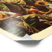 Photo Véritable Tales de Serviettes No 3 de 6 Impression (Coin)