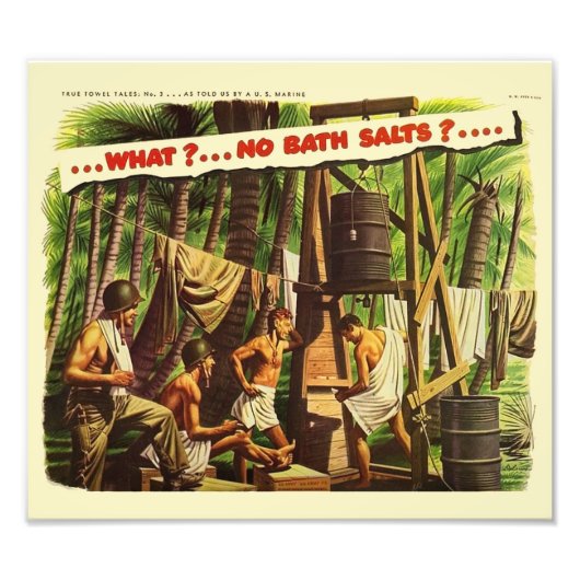 Photo Véritable Tales de Serviettes No 3 de 6 Impression (Devant)