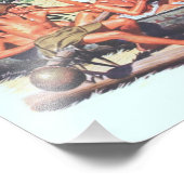 Photo Véritable Tales de Serviettes No 6 de 6 Impression (Coin)