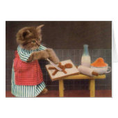 Photo vintage - chat de Baker, (Devant horizontal)