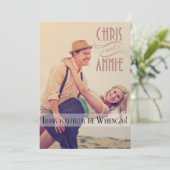 Photo vintage de Merci de plage d'art déco (Debout devant)