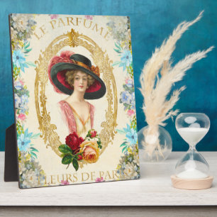Photo Vintage French Plaque