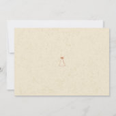 Photo vintage Invitation du 50e anniversaire du Ma (Dos)