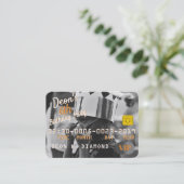 Photo VIP Anniversaire Demande de carte de crédit (Debout devant)