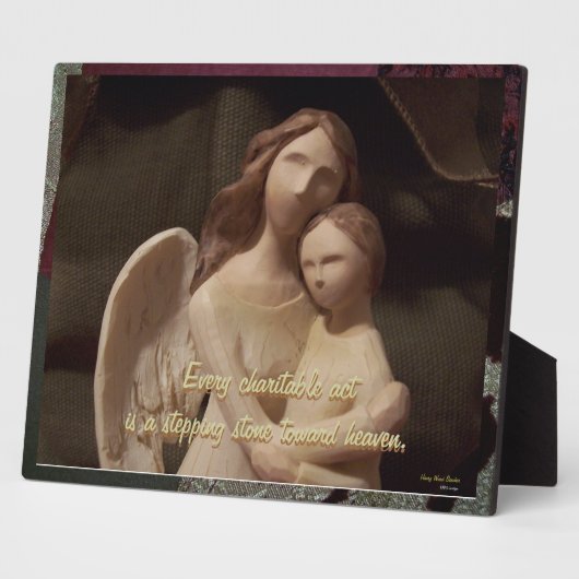 Photo Virtues Angel Plaque (Côté)