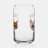 Photo visage chat chien personnalisé, cadeau migno (Gauche)