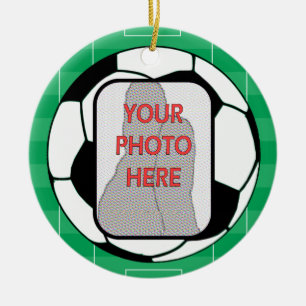  Photo Voetbal Award Keramisch Ornament