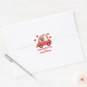 Photo Voiture Stickers Saint Valentin (Enveloppe)