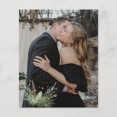 PHOTO voor een brute winterbruiloft Flyer (Achterkant)