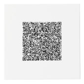 Photo Votre logo et code QR Cube promotionnel d'entrepri (Droite)