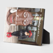 Photo Votre plaque de mémoire d'anniversaire (Côté)