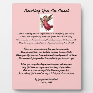 Photo Vous Envoyer Une Plaque Angel