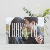 Photo W/ Empire Lettres - Carte Merci Flat (Debout devant)