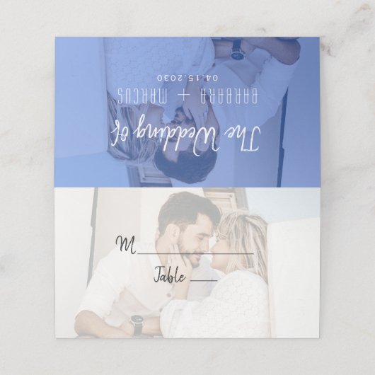 Photo Wedding (Buitenkant ongevouwen)