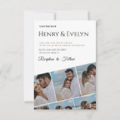 Photo Wedding Enregistrer la date Invitation (Devant)