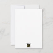 Photo Wedding Enregistrer la date Invitation (Dos)