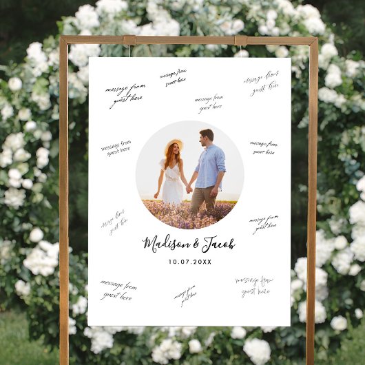 Photo Wedding Guest Signature