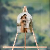 Photo Wedding Guest Signature Message Board (Neutre)