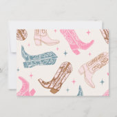 Photo Western Carte de remerciements (Dos)