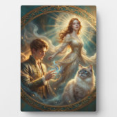 Photo What If Your Pet Was Human Plaque – Desk Decor (Devant)