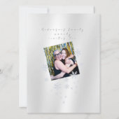 Photo White Invitation Card (Dos)