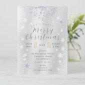 Photo White Invitation Card (Debout devant)