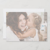 Photo Will You Be My flower Girl Navy Heart (Achterkant)