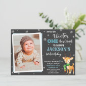 Photo Winter onederland 1ère invitation anniversai (Debout devant)