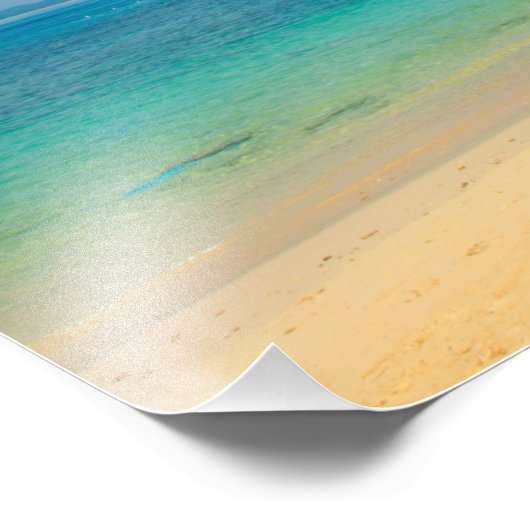 Photo Zazzle été profiter de la toile impression (Coin)