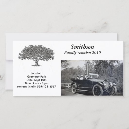 Photocard - Invitation (Devant)