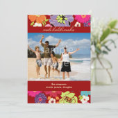 Photocartes de vacances/ invitations (Debout devant)