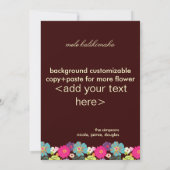 Photocartes de vacances/ invitations (Dos)