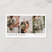 Photographe / Autre Carte de visite (Devant)