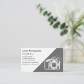 Photographe Carte de visite (Debout devant)