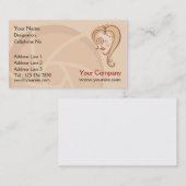 Photographe Carte de visite (Devant / Derrière)