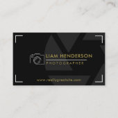 Photographe Carte de visite moderne (Devant)