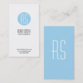 Photographe - cartes de visite (Devant / Derrière)