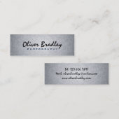 Photographe - cartes de visite (Devant / Derrière)