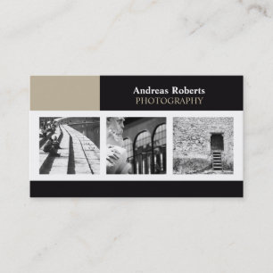 Photographe Classy Elegant Carte de profil personn